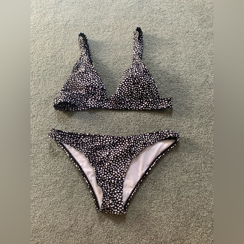 Black and White Bikini